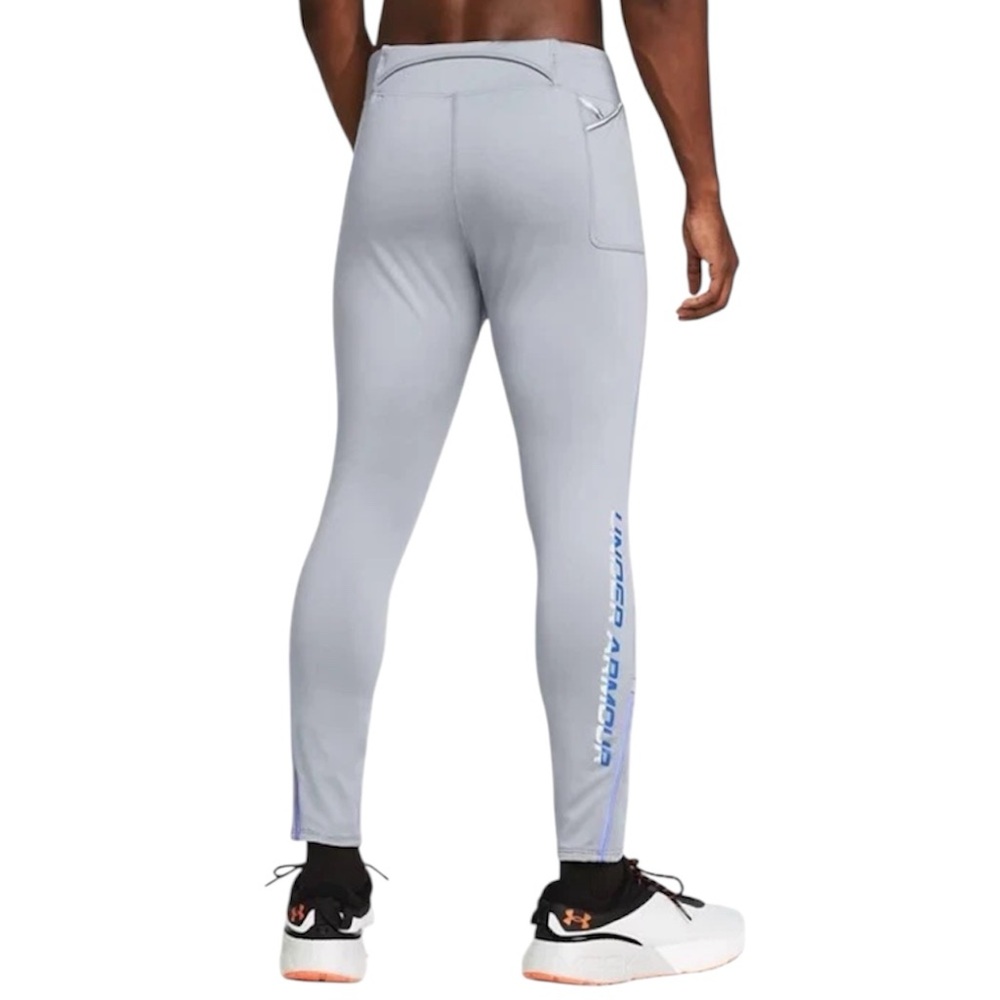 Under Armour Gray Qualifier Elite Cold Running Tights